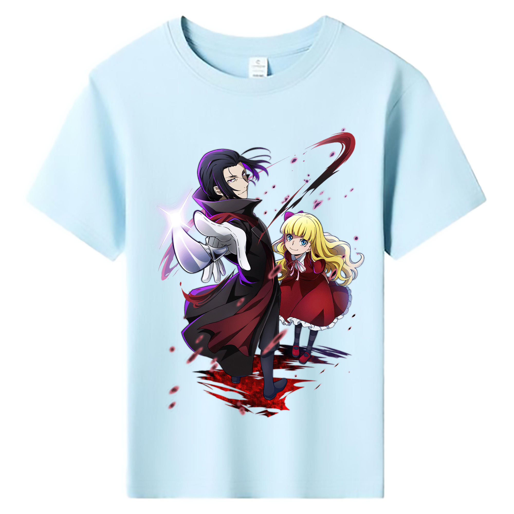 （画像用） 文豪ストレイドッグス Bungo Stray Dogs 綿100％キッズTシャツ（フロントプリント）